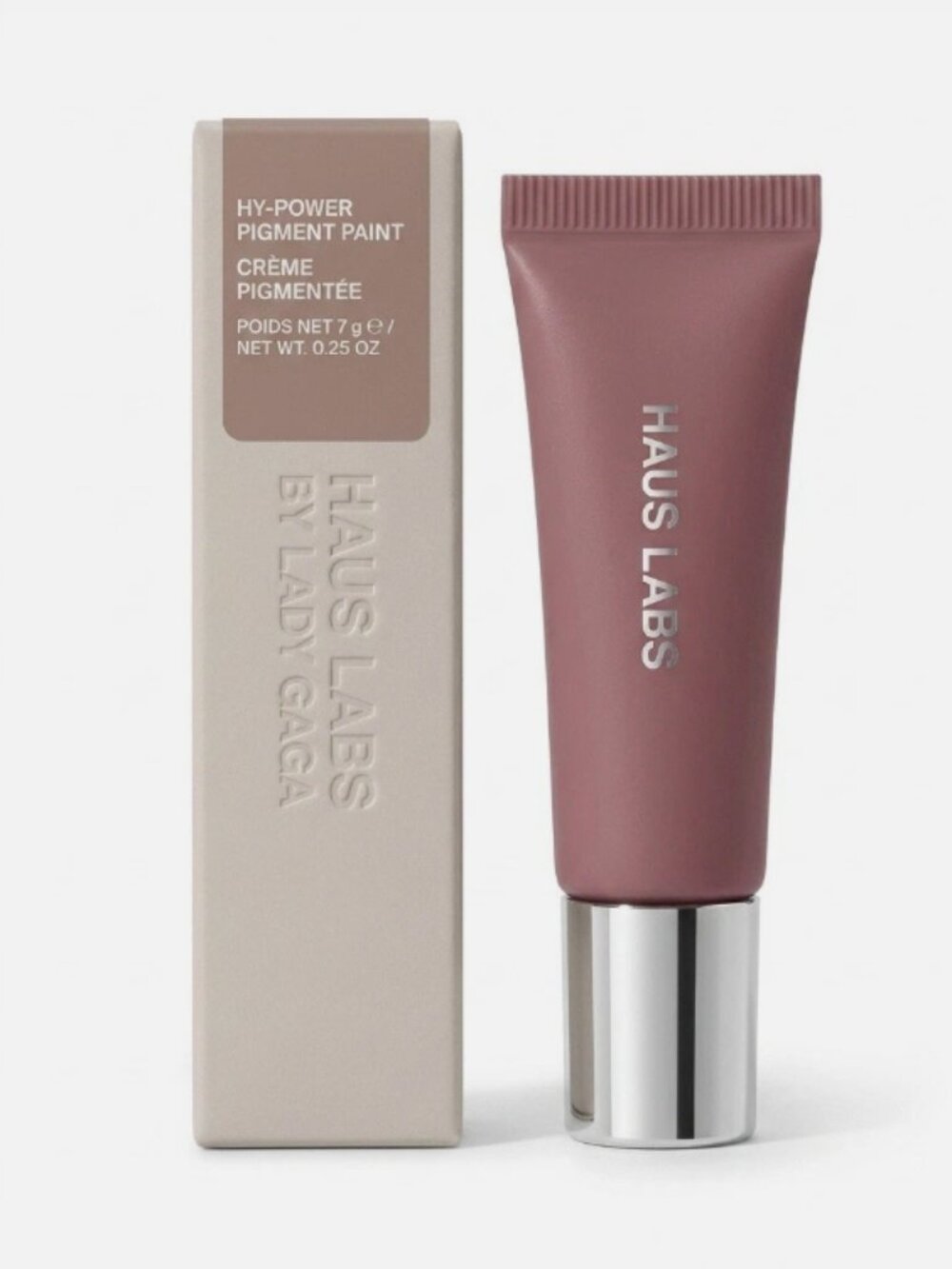 HAUS LABS Hy-Power Pigment Paint in Shade Rose Gold Shimmer 0.25oz NIB